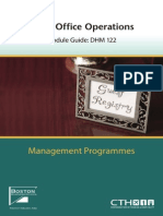 Front Office Operations (2009)