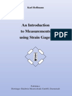 An Introduction to Measurements Using Strain Gages