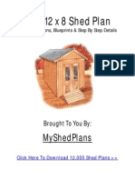 Free Shed Plan