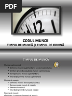Timpul De Munca Si Timpul De Odihna