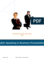 Rahasia Public Speaking & Presentation Instantly