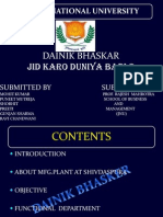 Jaipur National University: Dainik Bhaskar Jid Karo Duniya Badlo
