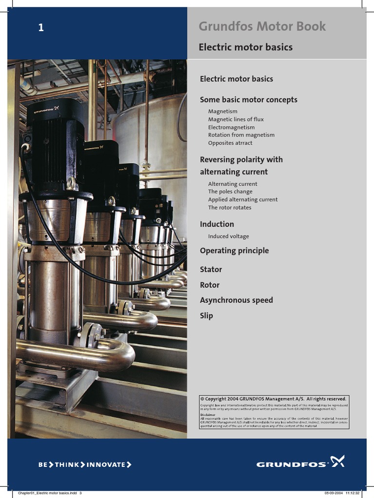 1 Electric Motor Basics PDF Electric Motor Induction