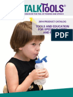Tools and Education For Speech Clarity and Feeding: 2014 Product Catalog