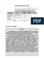 1º Evaluación Junio Leng.