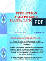 Produccion Agua Potable