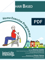 Chair Based Home Exercise Programme