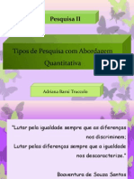 Pesquisa Quantitativa