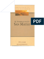 01.- Comentario Al Nuevo Testamento - Mateo - William Hendriksen