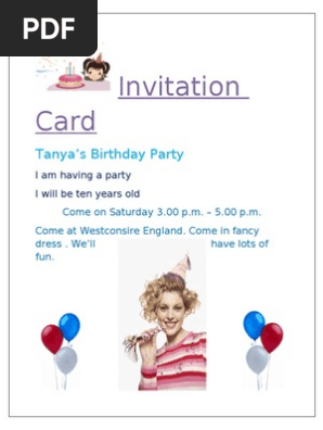 Invitation Card