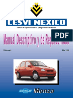 Manual de reparación y reparabilidad del Chevrolet Chevy Monza 1998