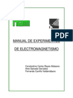 Manual de Experimentos de Electromagnetismo