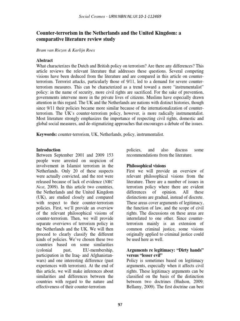 Literature review nederlands image