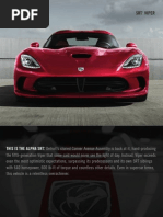 2014 SRT Viper Brochure