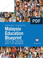 105554958 Malaysia Education Blueprint 2013 2025 Preliminary Report Executive Summary