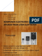 Komponen Elektronik Dan Aplikasi Pada Litar Elektronik