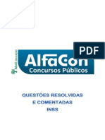 Alfacon Exercicios Comentados Inss