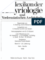 Reallexikon Der Assyriologie Und Vorderasiatischen Archäologie (Vol. 9)