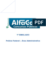 Alfacon Simulado Pf Adm Operacao 01 Primeiro
