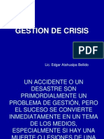 Gestión de Crisis