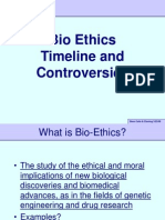 Bio Ethics Timeline and Controversies: Stem Cells & Cloning 3/23/05