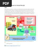 SAP Incoming Raw Material Inspection Guide | PDF | Receipt | Business ...
