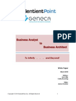 Business Analyst To Business Architect