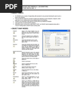 Object Snaps:: Autocad 2007 Module 1 2D Drafting Lecture Notes No. 3