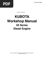 Download Kubota Engine Diesel D-V905-1505 by ldptevere SN240418718 doc pdf