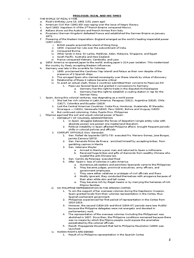 Impact of rizal to your life essay image