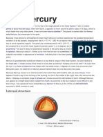Mercury: Internal Structure