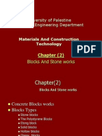 Blocks and Stone Works: Chapter