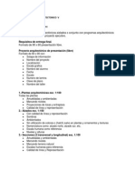 Requisitos Para Proyecto Ejecutivo Taller V