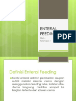 Enteral Feeding