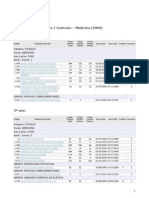 Conteúdo programático 2009