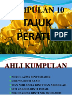 Tajuk - Peratus