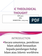 EDI 4001 Islamic Theology