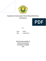 Pengelolaan Keanekaragaman Hayati Sebagai Modal Dasar Pembangunan