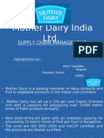 Mother Dairy Supply Chain 2009