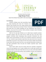 Buku Panduan Lomba Poster Ilmiah Jogja Energy Forum 2014