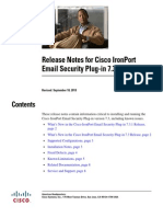 Cisco Email Plug-In 7-3 ReleaseNotes