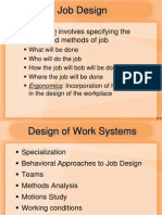 Design of Work System