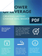 The Power of Leverage: Creating Lasting Change Skill Session