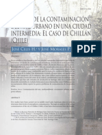 Contaminacion Aire Urbano en Ciudad de Chile