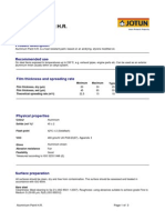 Techincial Datasheet Aluminium Paint H.R. (Azad Jotun)glish (Uk) - Issued.26.11.2010