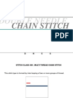 Double Needle Chain Stitch Machine