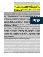 TCU - Atestado de Capacidade Técnica Operacional