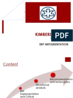 KIMBERLY CLARK VIETNAM ERP Implementation PDF