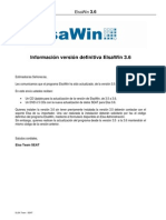 Información ElsaWin Versión 3.6 UPDATE