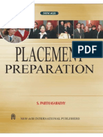 Placement Preparation S. Parthasarathy